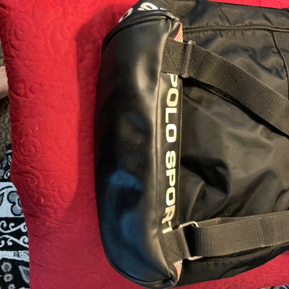 POLO SPORT Ralph Lauren drawstring backpack/purse.🎒 In excellent used condition. - Picture 9 of 15